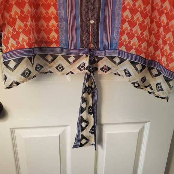 Style & Co Women's Sheer Top Sz 3X - Picture 4 of 5